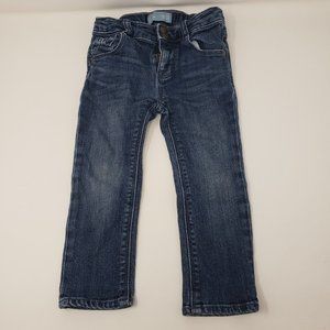 Baby Gap Skinny Denim Jeans with Bows Size 2